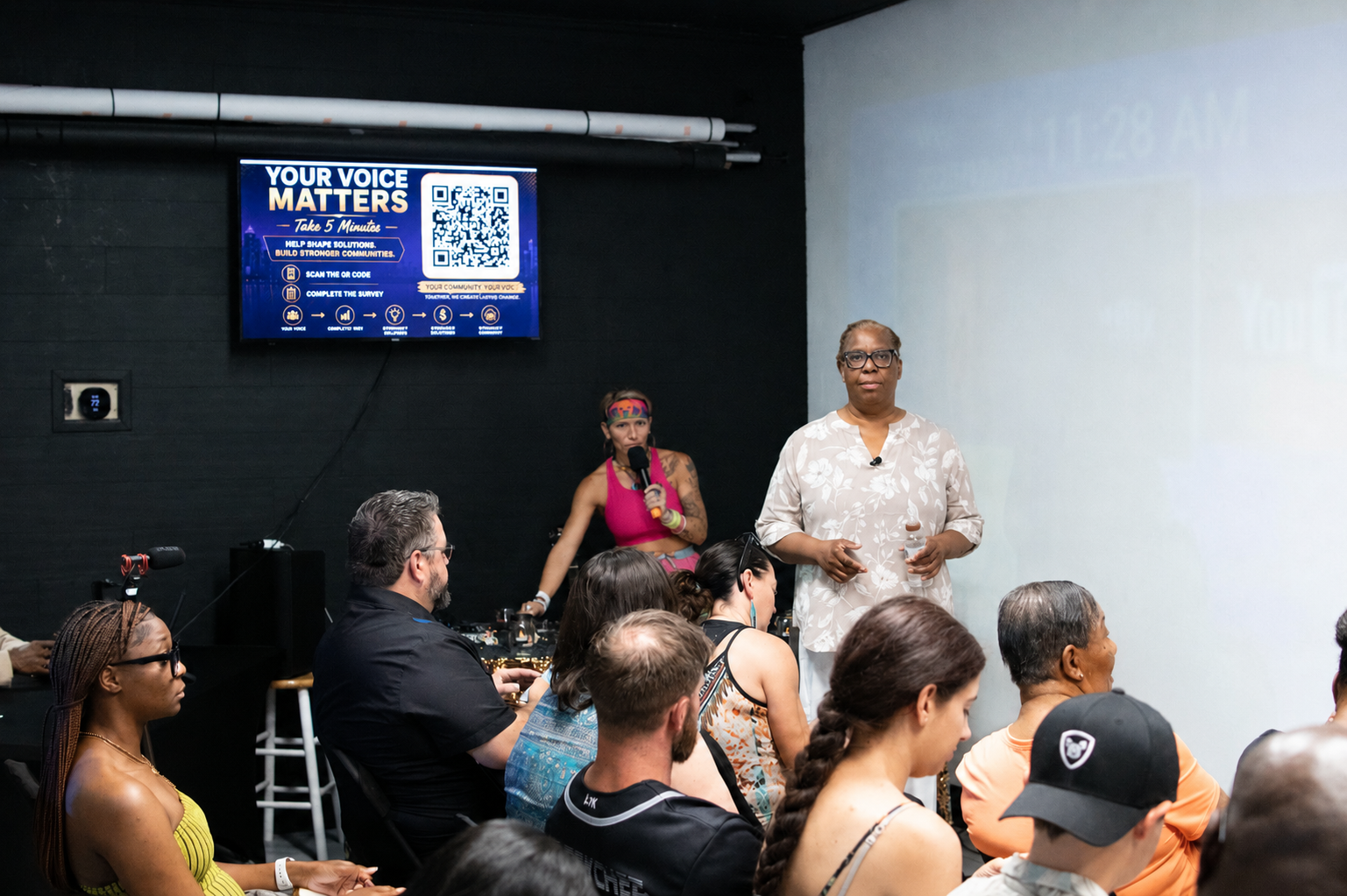 Dr. Tori Brown speaking at FFX Sessions
